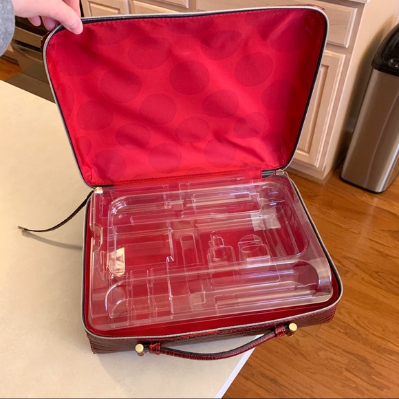 NWOT Estée Lauder Large Cosmetic Carry Case Bag - Picture 7 of 8